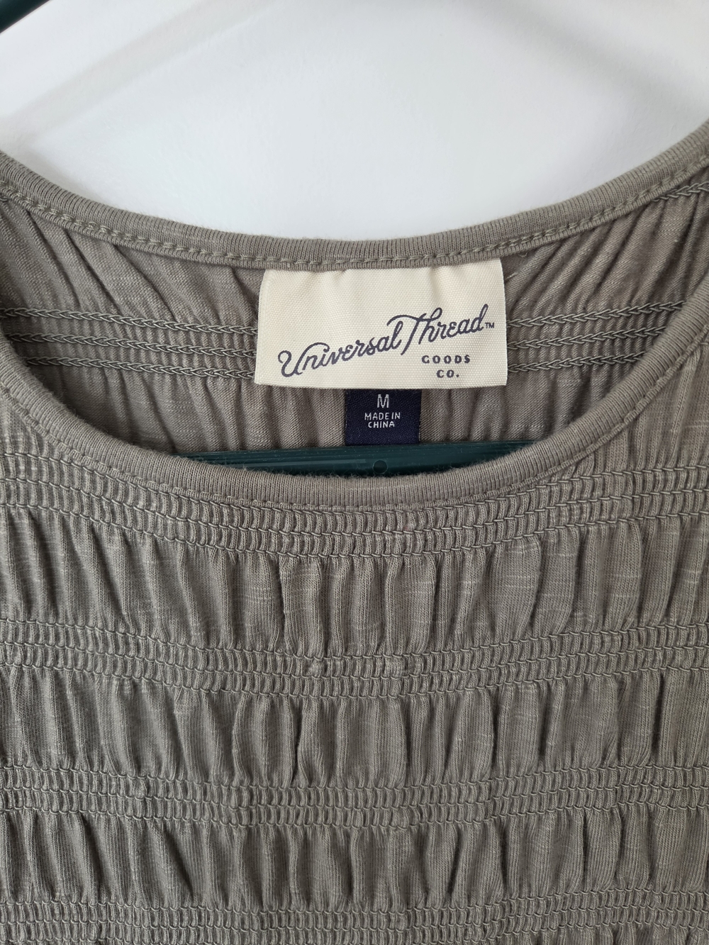 Universal Thread Sage Green Smocked Halter Midi Dress. Size M. #KC - Picture 6 of 8